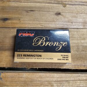 PMC Bronze .223 55gr (20 round boxes)